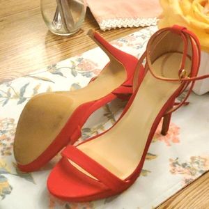 Strappy Red Heels
